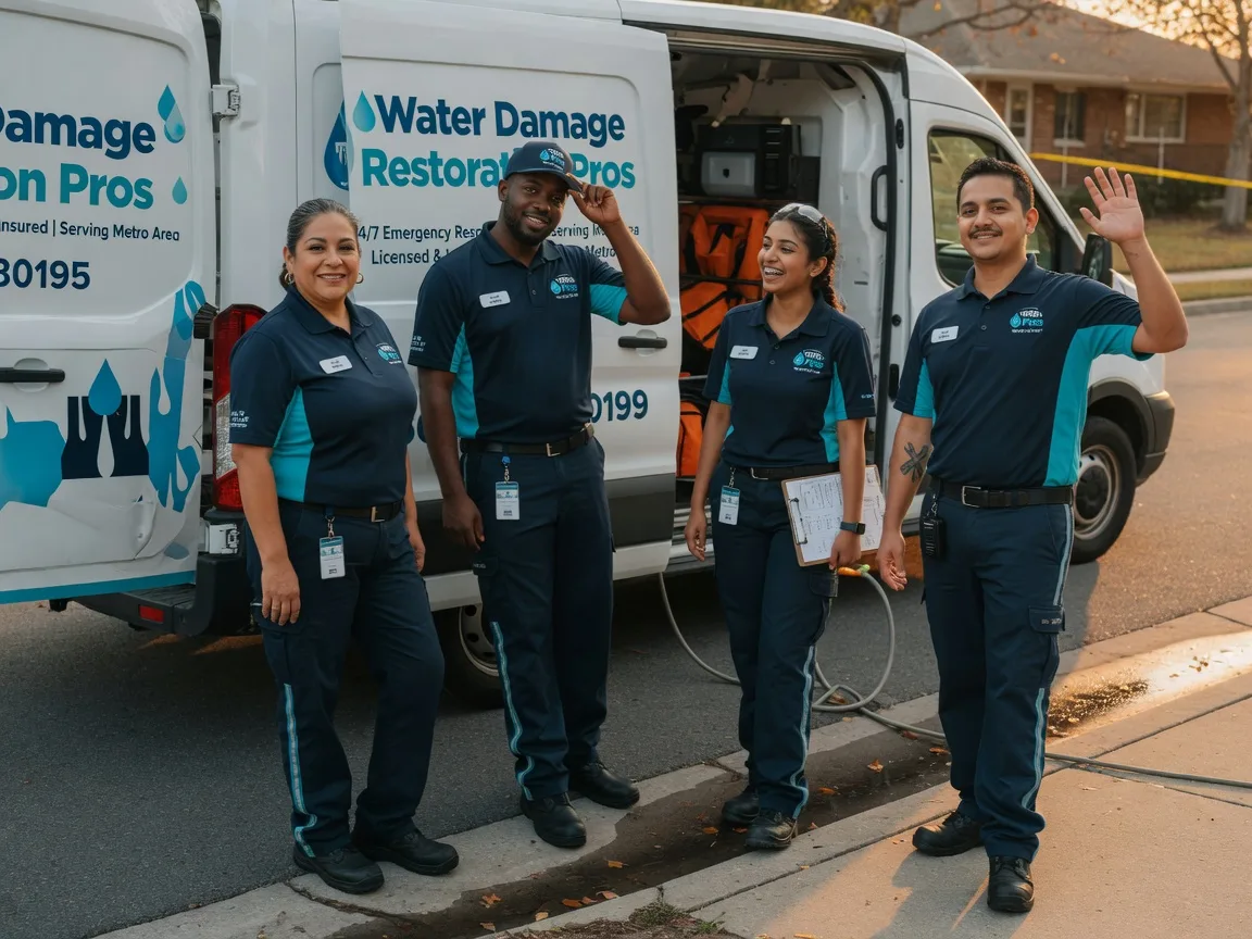 Water Damage Restoration company in Claremont, IL